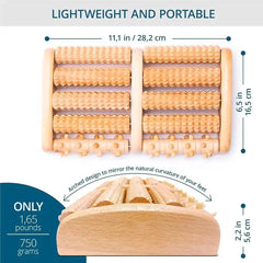 Wooden Foot Massager