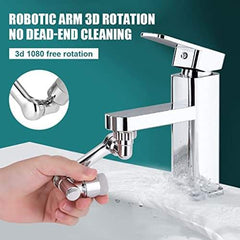 1080° Rotating Robotic Arm Faucet Extender
