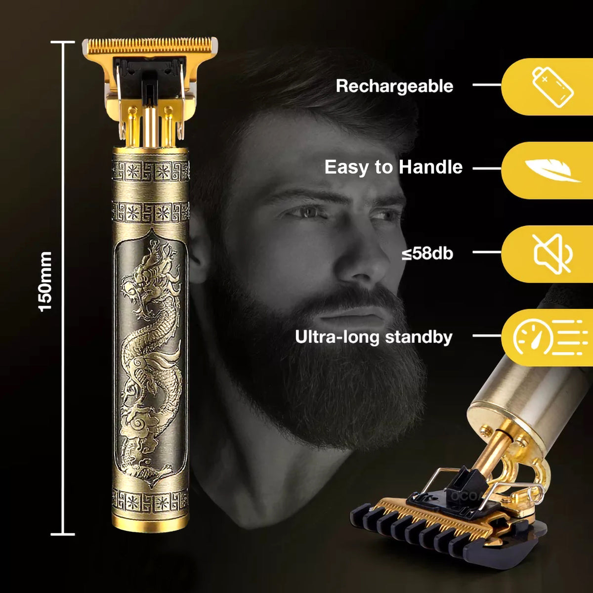 Vintage T9 Professional Hair Trimmer