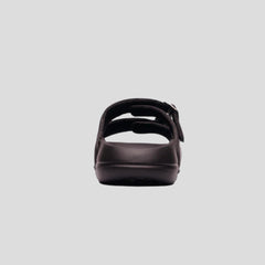 Z-045 | Men’s Dual Buckle Comfort Slide – Black & Navy