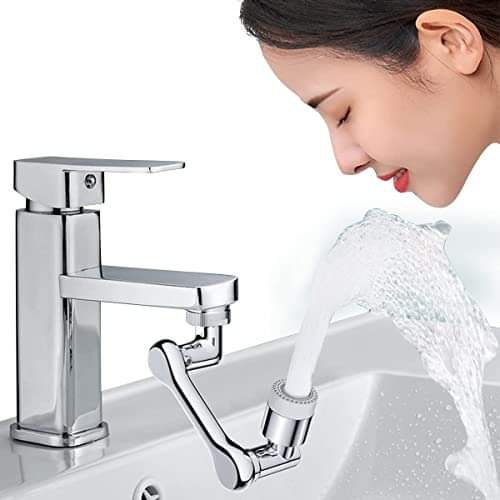 1080° Rotating Robotic Arm Faucet Extender